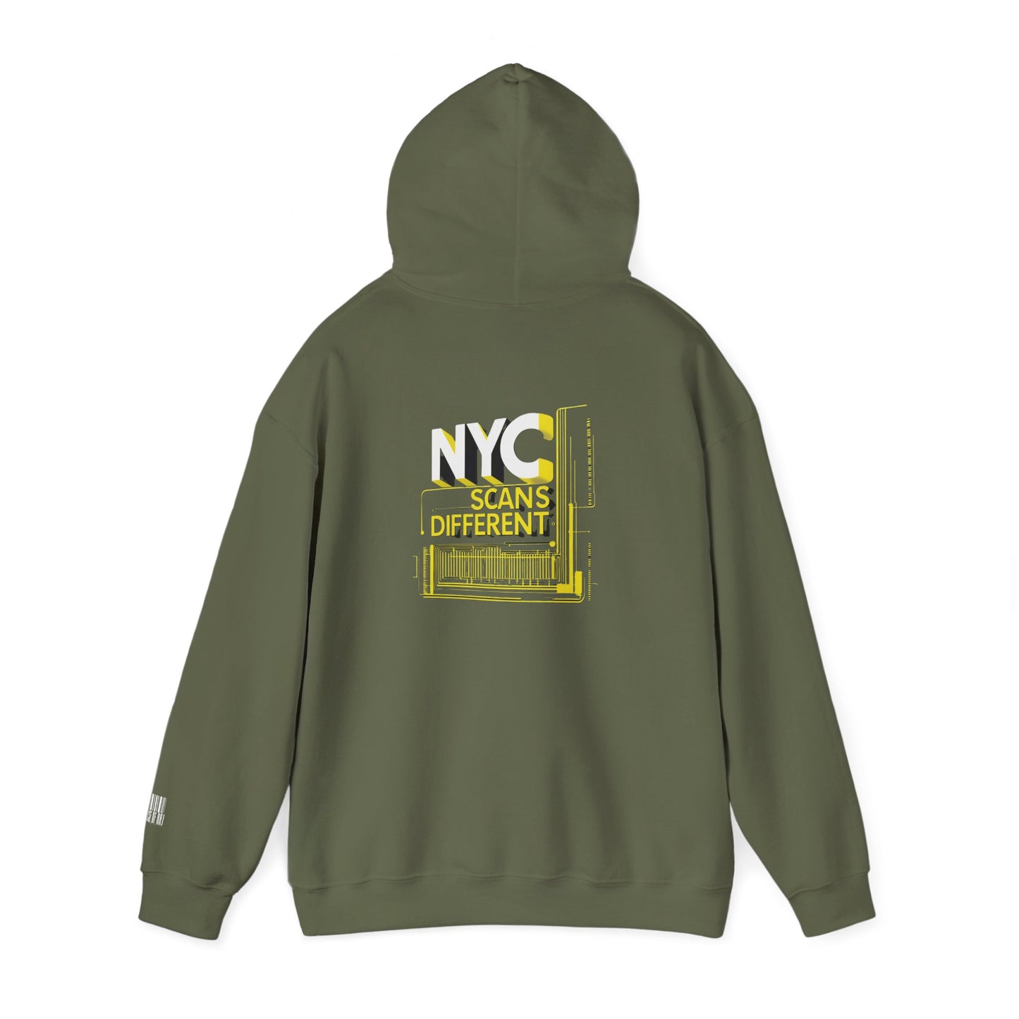 House of Raj – NYC Scans Different Hoodie Unisex, Streetwear, Casual Wear, Gift for Him & Her, Hoodie for Fall, Trendy Fashion