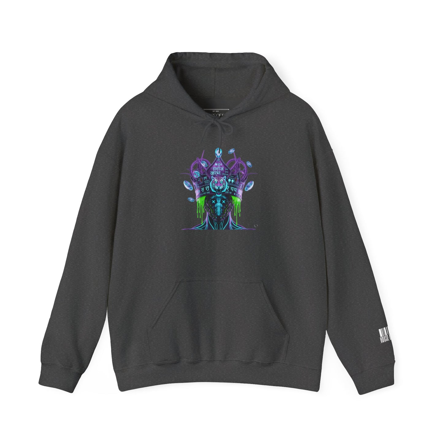 ALIEN DYNASTY: TA | TIMEBREAKER HOODIE - Unisex Heavy Blend™ Sweatshirt, Galaxy Art, Unique Gift, Artistic Hooded Sweatshirt, Perfect for All Seasons