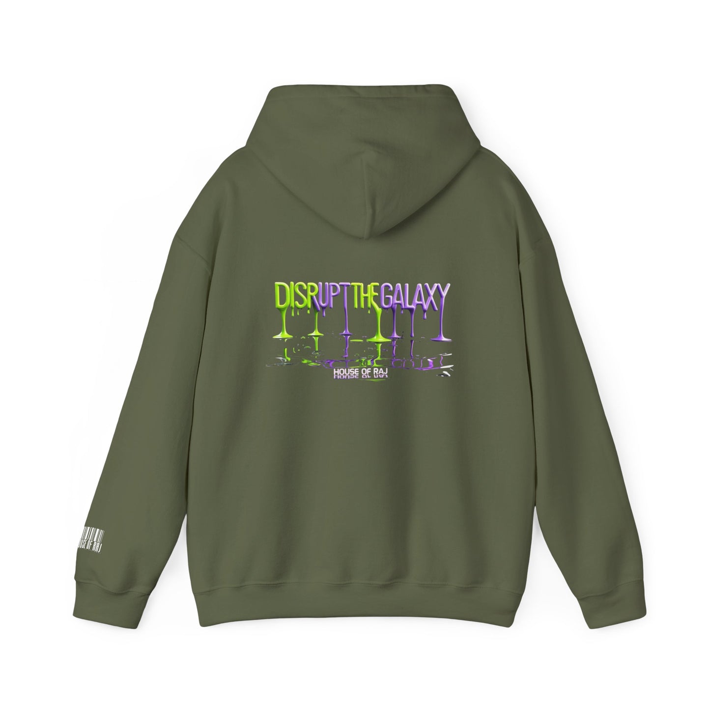 ALIEN DYNASTY: TA | TIMEBREAKER HOODIE - Unisex Heavy Blend™ Sweatshirt, Galaxy Art, Unique Gift, Artistic Hooded Sweatshirt, Perfect for All Seasons