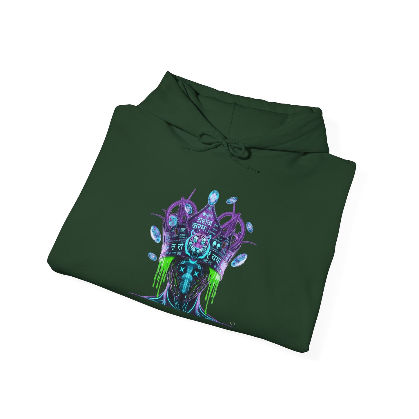 ALIEN DYNASTY: TA | TIMEBREAKER HOODIE - Unisex Heavy Blend™ Sweatshirt, Galaxy Art, Unique Gift, Artistic Hooded Sweatshirt, Perfect for All Seasons