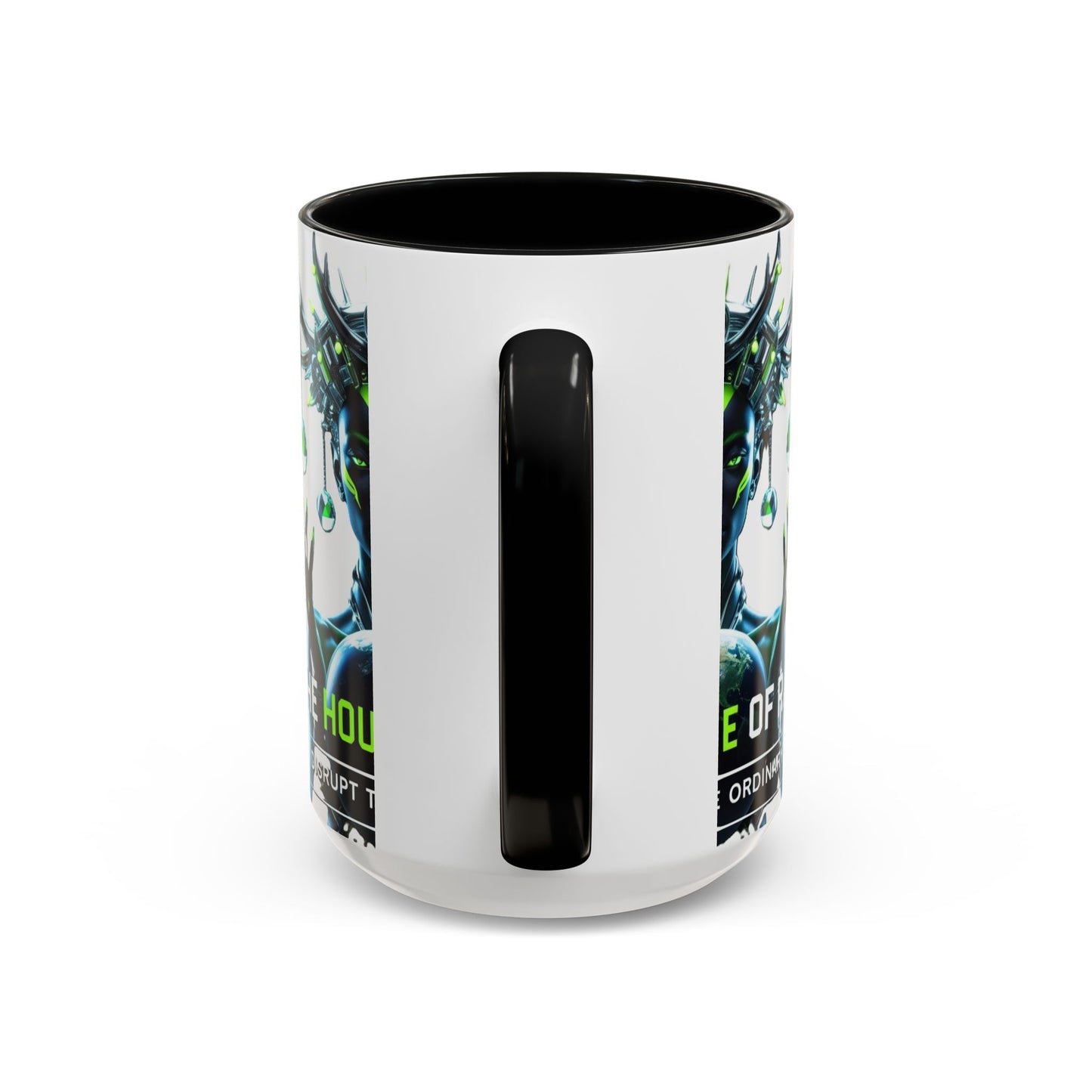 House of Raj “Crown of Thorns” Accent Coffee Mug ☕👑 | Unique Gift for Sci-Fi Lovers, Decorative Drinkware, Housewarming Present, Art Mug