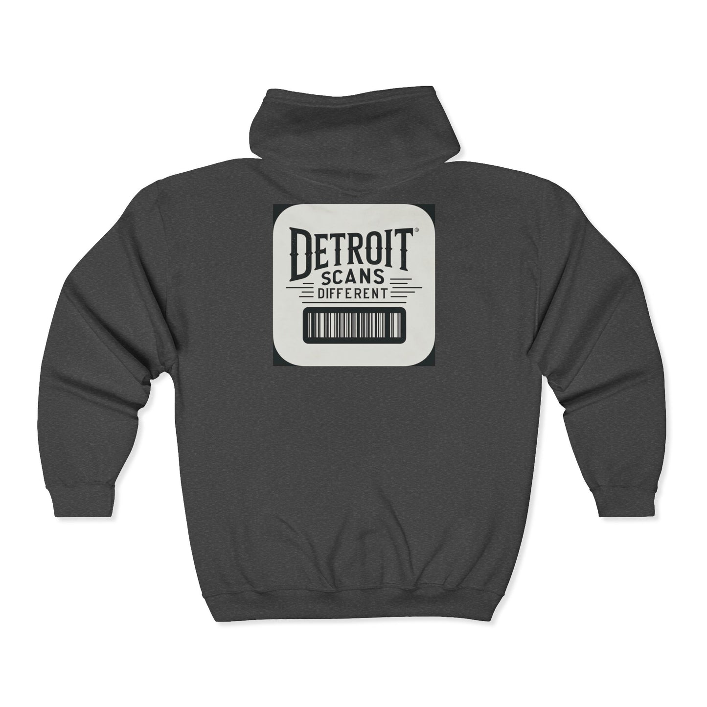 The House of Raj Unisex Heavy Blend Full Zip Hooded Sweatshirt, Cozy Zip Hoodie, Casual Sweatshirt for All Seasons, Gift for Him/Her, Casual Outfit