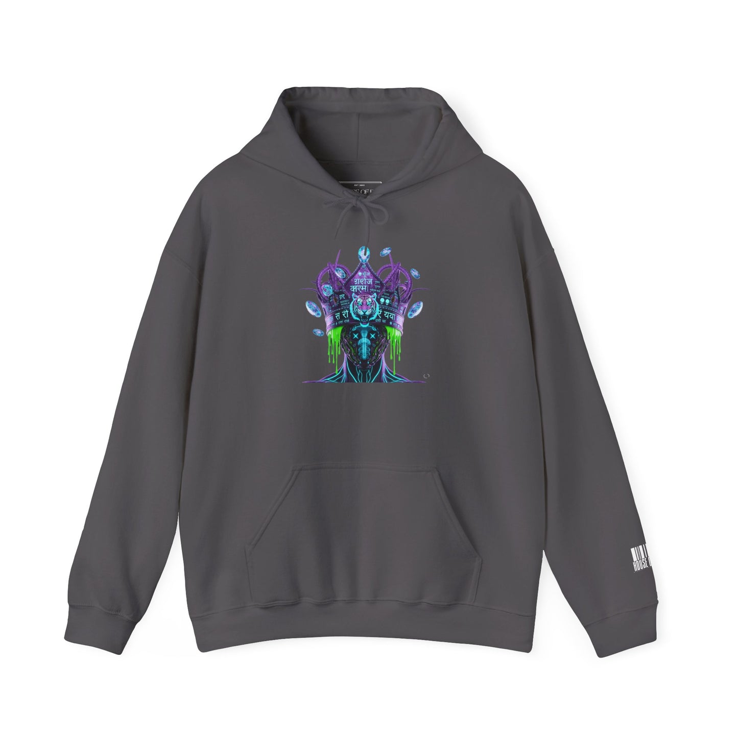 ALIEN DYNASTY: TA | TIMEBREAKER HOODIE - Unisex Heavy Blend™ Sweatshirt, Galaxy Art, Unique Gift, Artistic Hooded Sweatshirt, Perfect for All Seasons