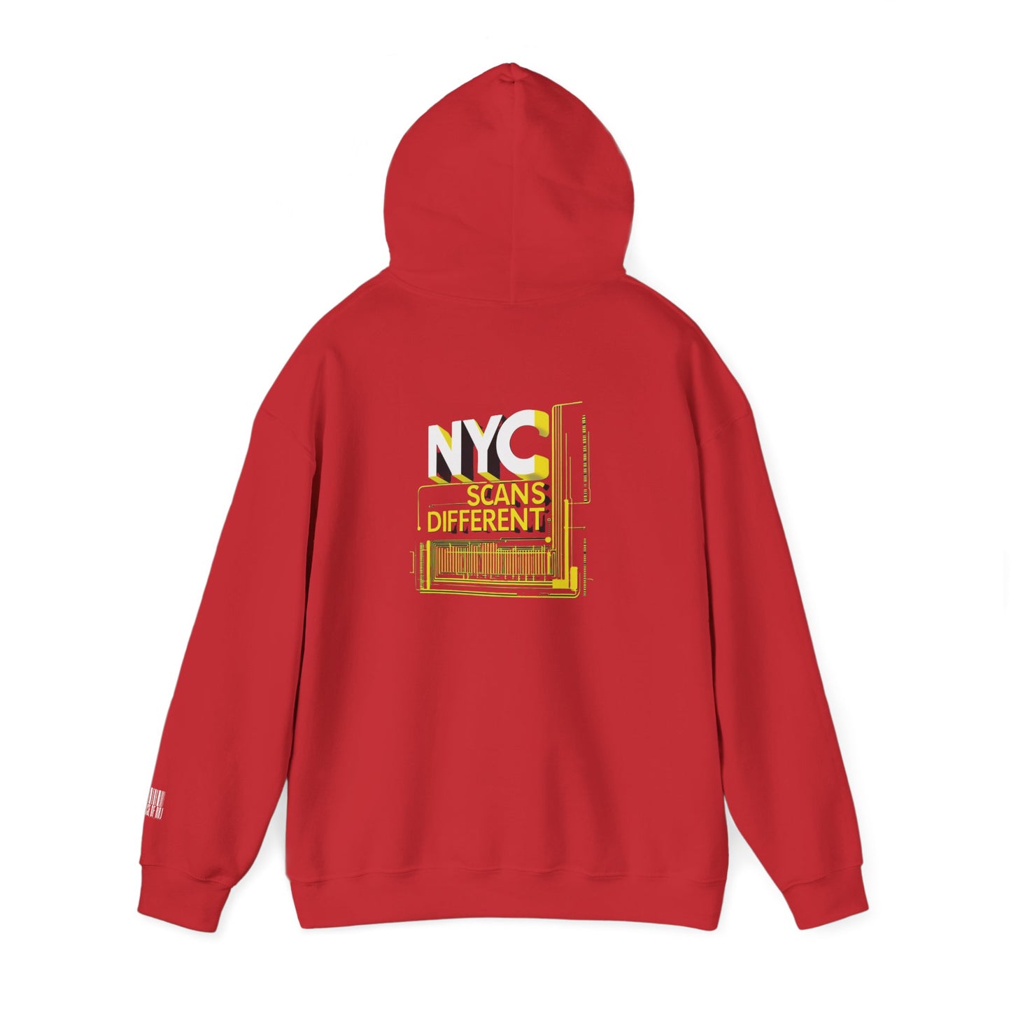 House of Raj – NYC Scans Different Hoodie Unisex, Streetwear, Casual Wear, Gift for Him & Her, Hoodie for Fall, Trendy Fashion