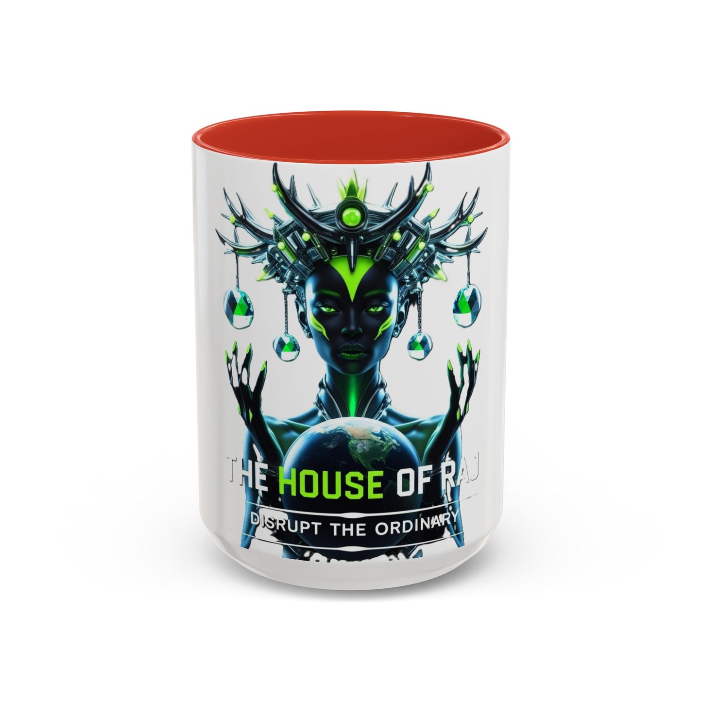 House of Raj “Crown of Thorns” Accent Coffee Mug ☕👑 | Unique Gift for Sci-Fi Lovers, Decorative Drinkware, Housewarming Present, Art Mug