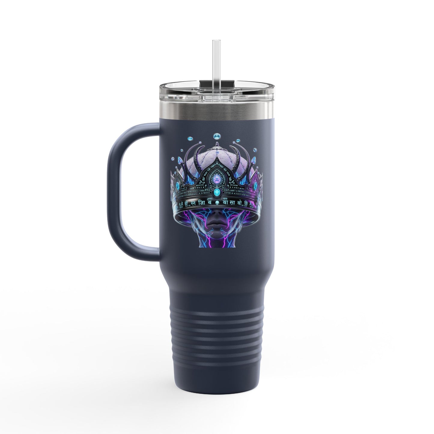 House of Raj “Disrupt the Galaxy” Alien Z Travel Mug ☕🚀| 40oz Tumbler | Unique Colorful Drinkware | Perfect for Gifts | Road Trips, Camping, Office