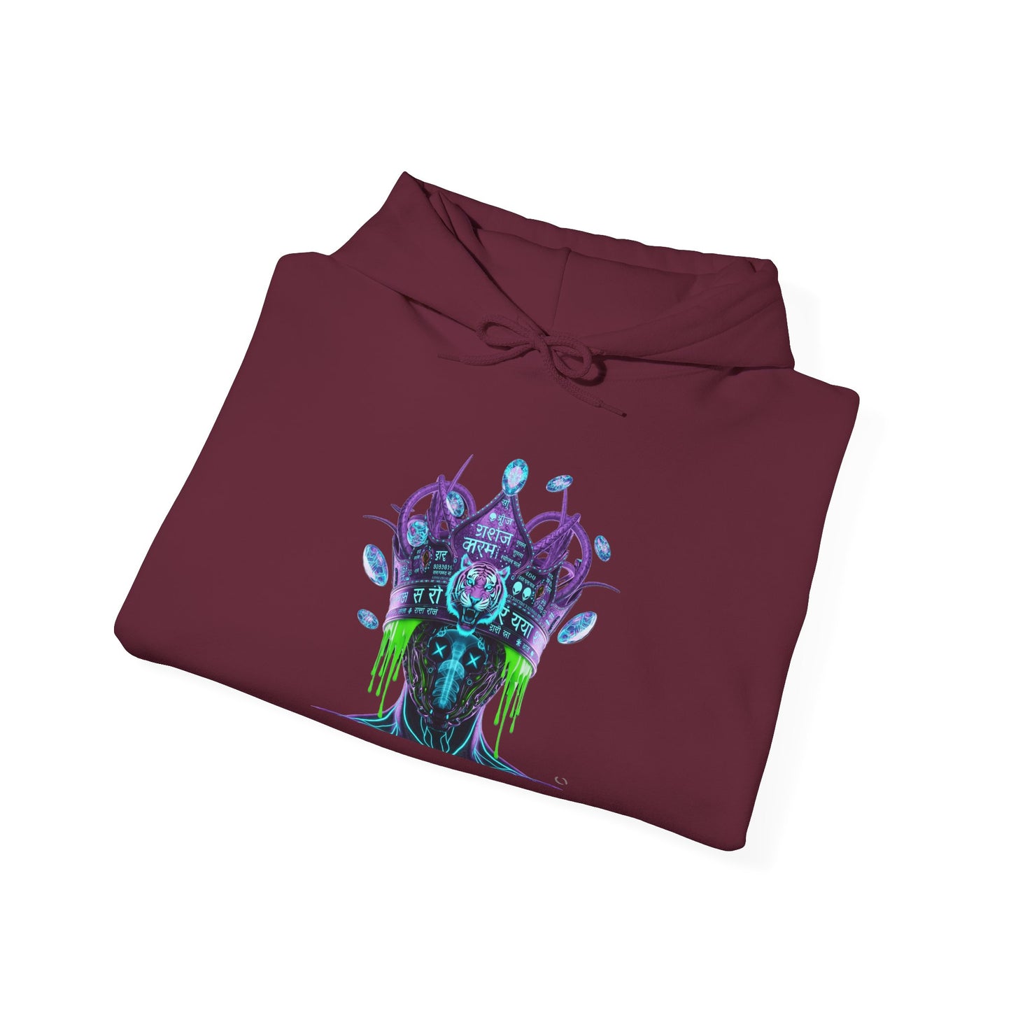 ALIEN DYNASTY: TA | TIMEBREAKER HOODIE - Unisex Heavy Blend™ Sweatshirt, Galaxy Art, Unique Gift, Artistic Hooded Sweatshirt, Perfect for All Seasons