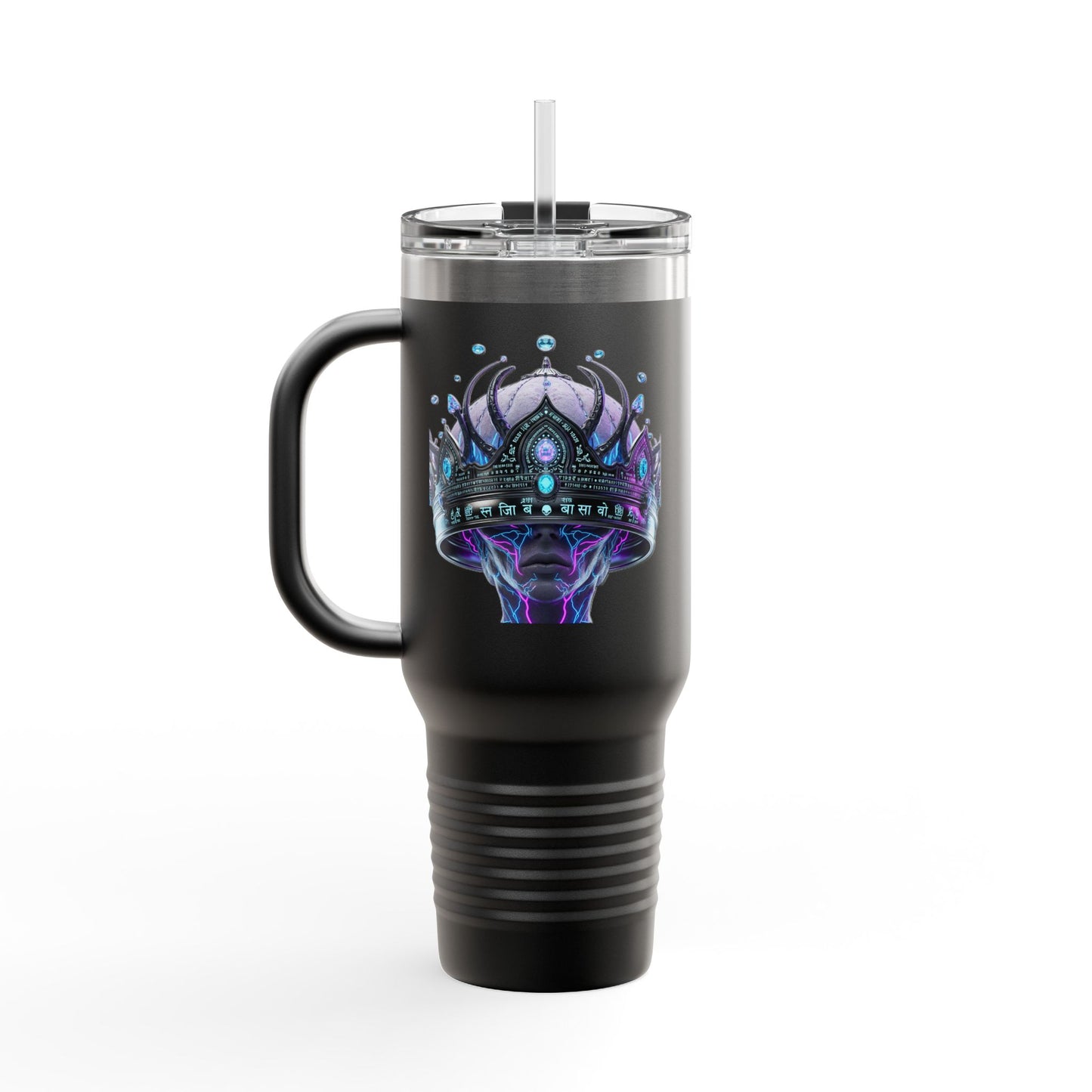 House of Raj “Disrupt the Galaxy” Alien Z Travel Mug ☕🚀| 40oz Tumbler | Unique Colorful Drinkware | Perfect for Gifts | Road Trips, Camping, Office