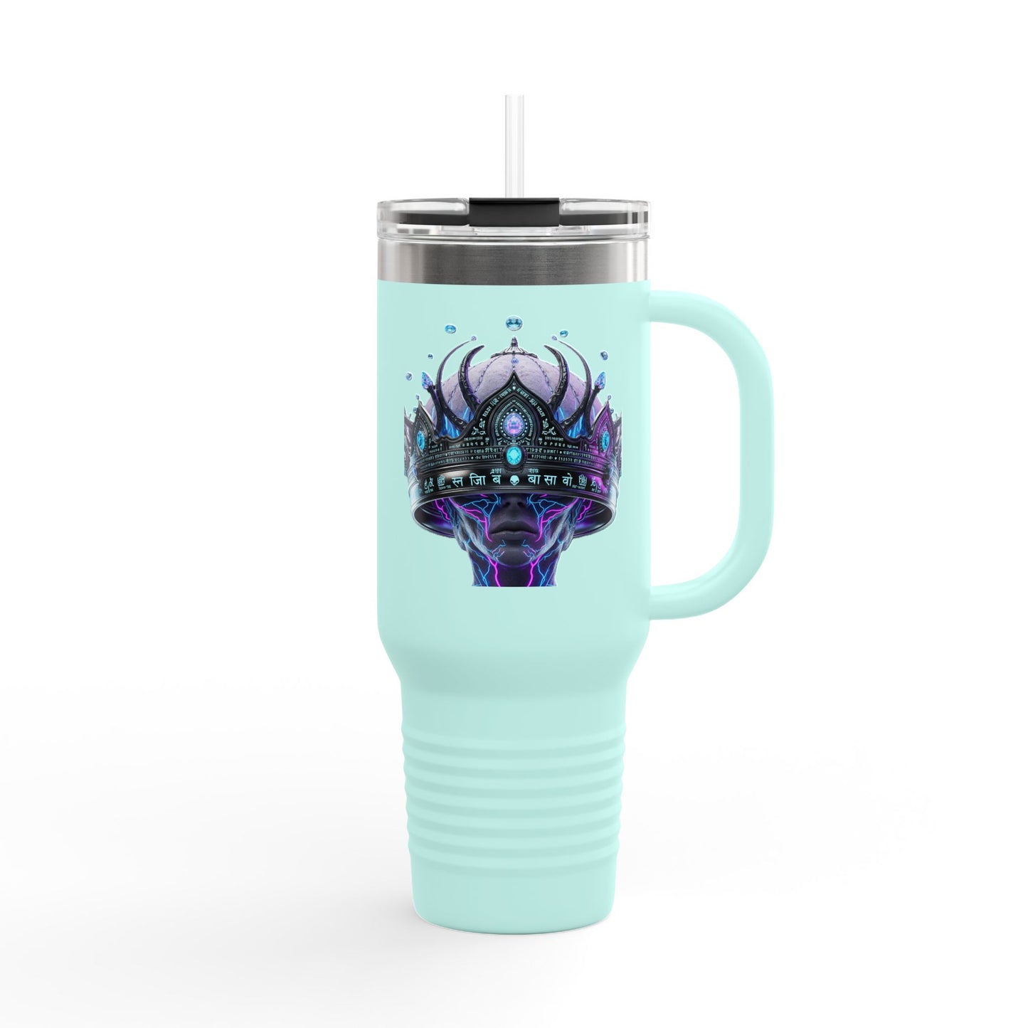 House of Raj “Disrupt the Galaxy” Alien Z Travel Mug ☕🚀| 40oz Tumbler | Unique Colorful Drinkware | Perfect for Gifts | Road Trips, Camping, Office
