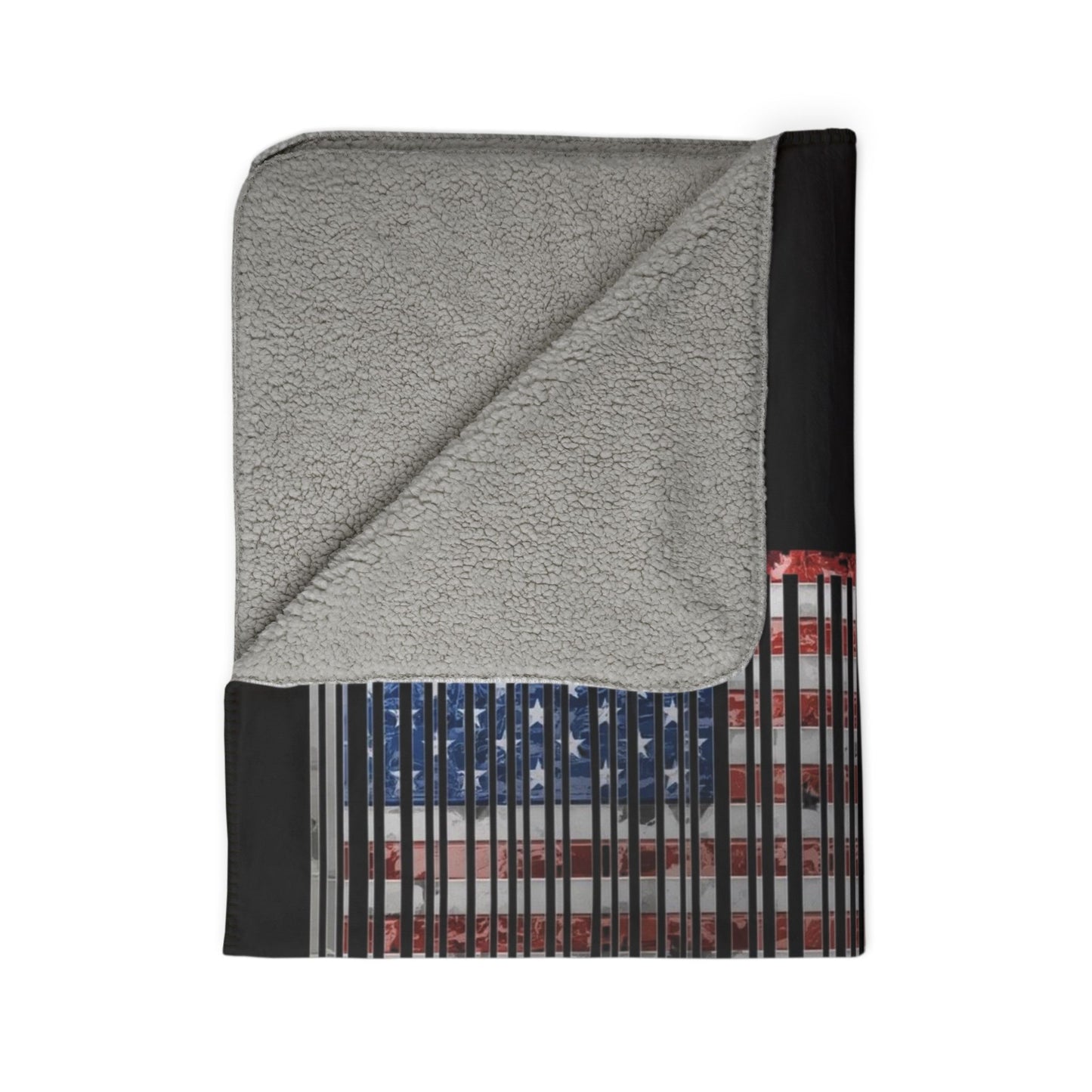 House of Raj “Disrupt the Ordinary” Marines Scan Different Fleece Sherpa Blanket - Cozy Home Decor, Military Tribute, Gift for Veterans, Warmth for Celebrations, American Pride