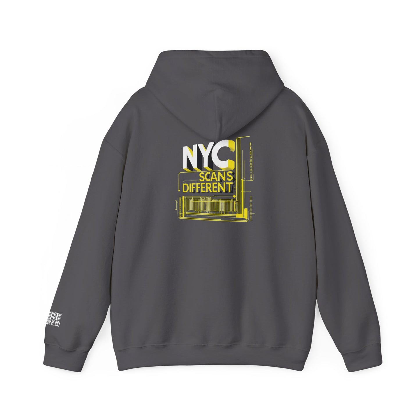 House of Raj – NYC Scans Different Hoodie Unisex, Streetwear, Casual Wear, Gift for Him & Her, Hoodie for Fall, Trendy Fashion