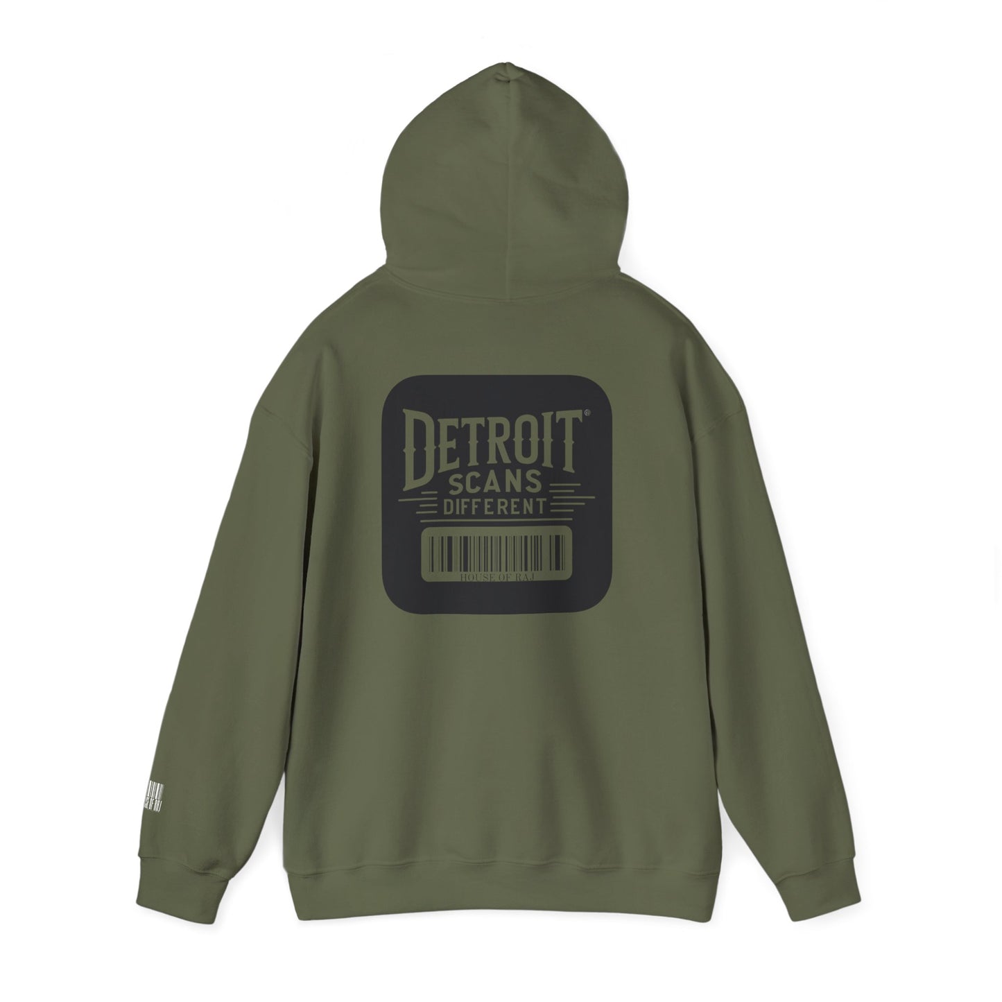 Detroit Scans Different Unisex Hoodie, Casual Sweatshirt, Graphic Hoodie, Trendy Fashion, Gift for Him/Her, Streetwear Style