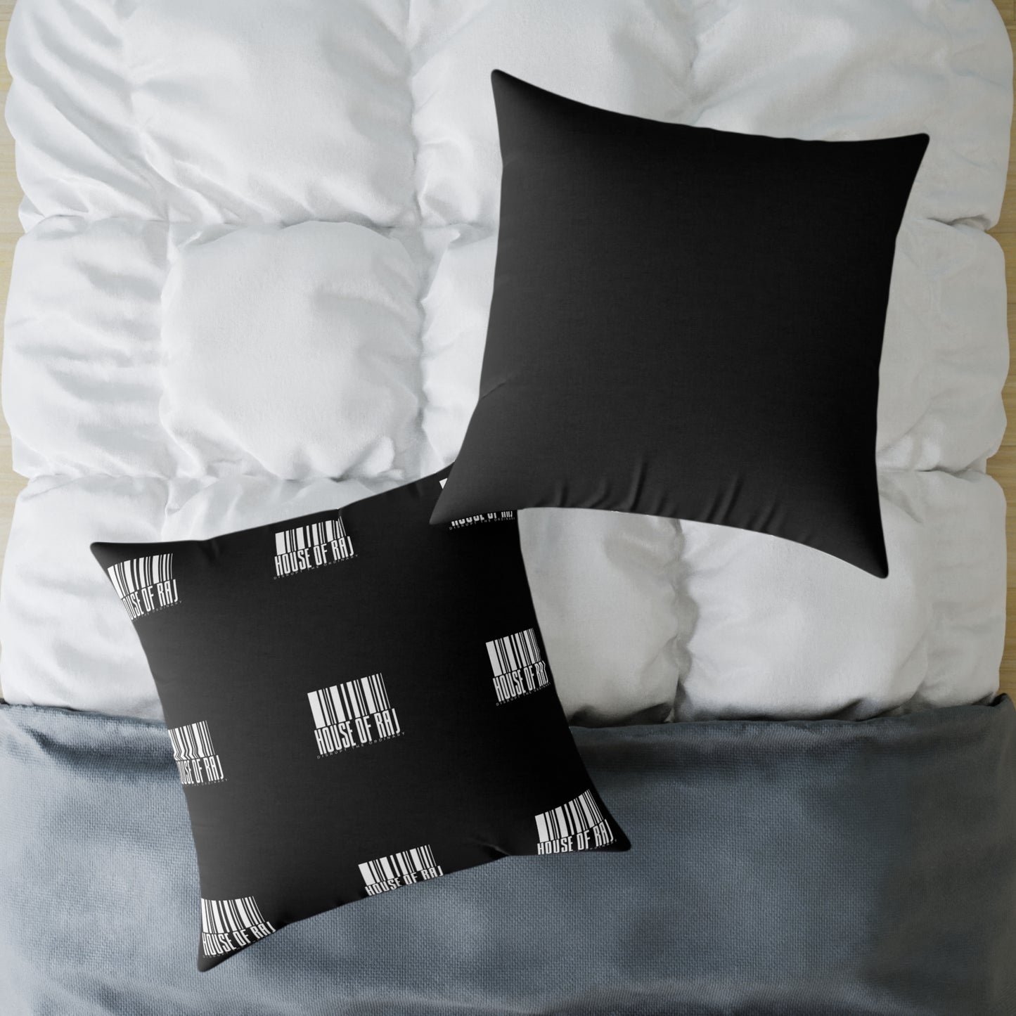 House of Raj “Barcode” Stylish Home Décor Pillow 🖤, Modern Accent Cushion, Gift for Housewarming, Minimalist Throw Pillow, Cozy Living Room Accent