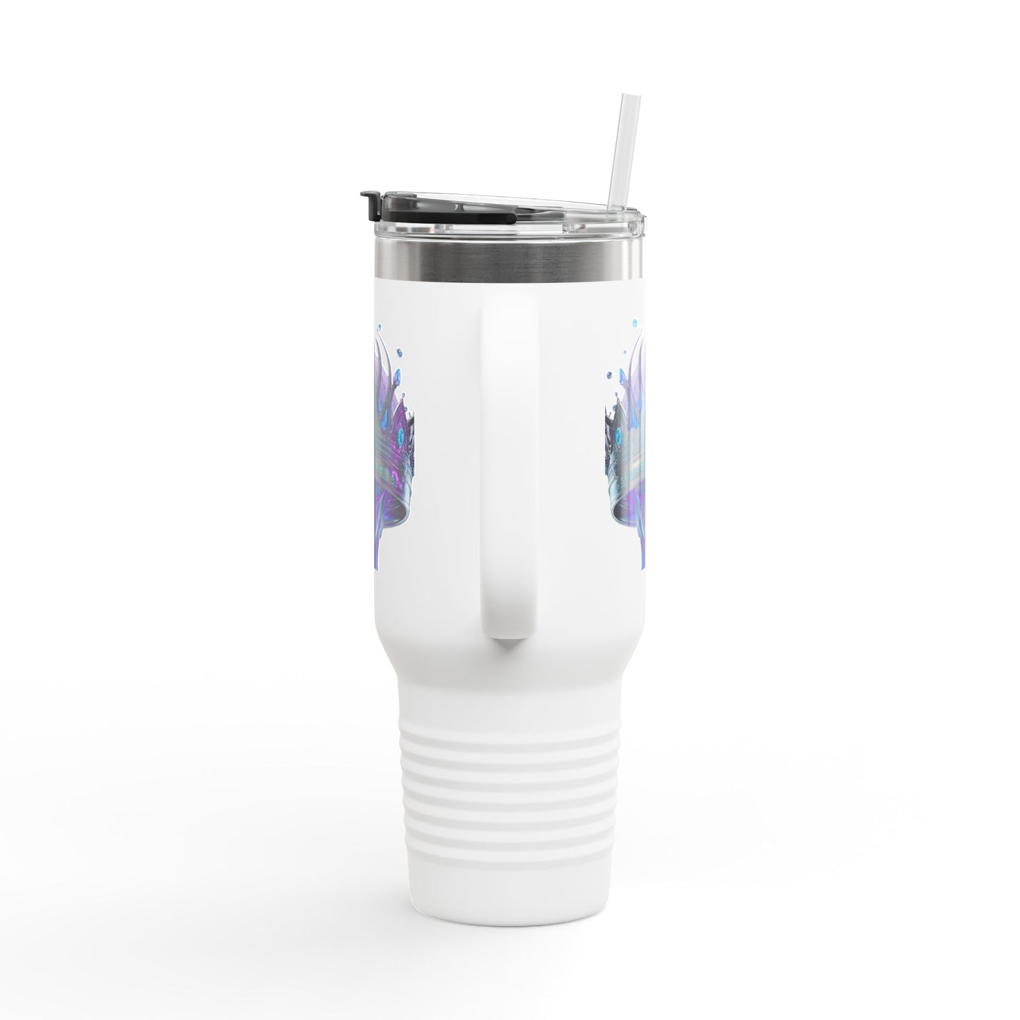 House of Raj “Disrupt the Galaxy” Alien Z Travel Mug ☕🚀| 40oz Tumbler | Unique Colorful Drinkware | Perfect for Gifts | Road Trips, Camping, Office