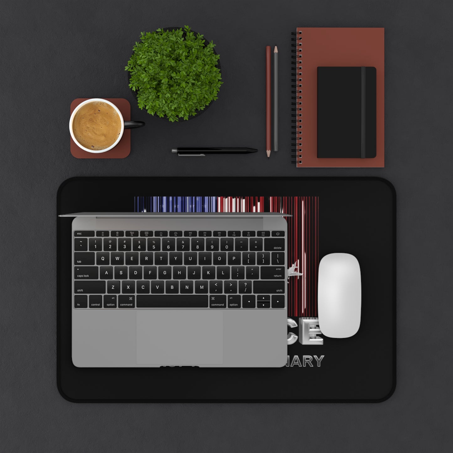 House of Raj Airforce Scans Different Desk Mat - Airforce Design, Military Decor, Gaming Accessory, Office Mat, Unique Gift, Home Office Essentials