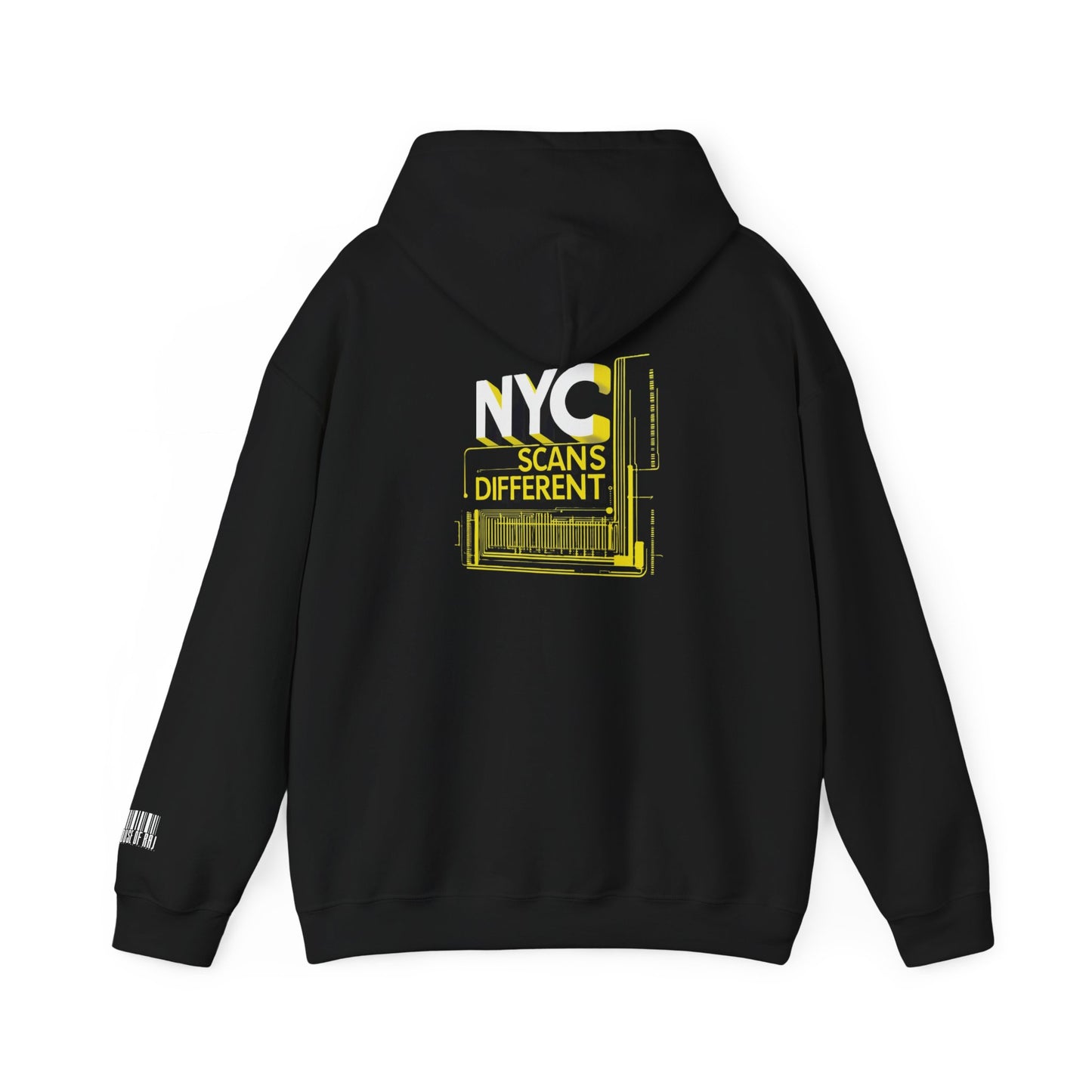 House of Raj – NYC Scans Different Hoodie Unisex, Streetwear, Casual Wear, Gift for Him & Her, Hoodie for Fall, Trendy Fashion