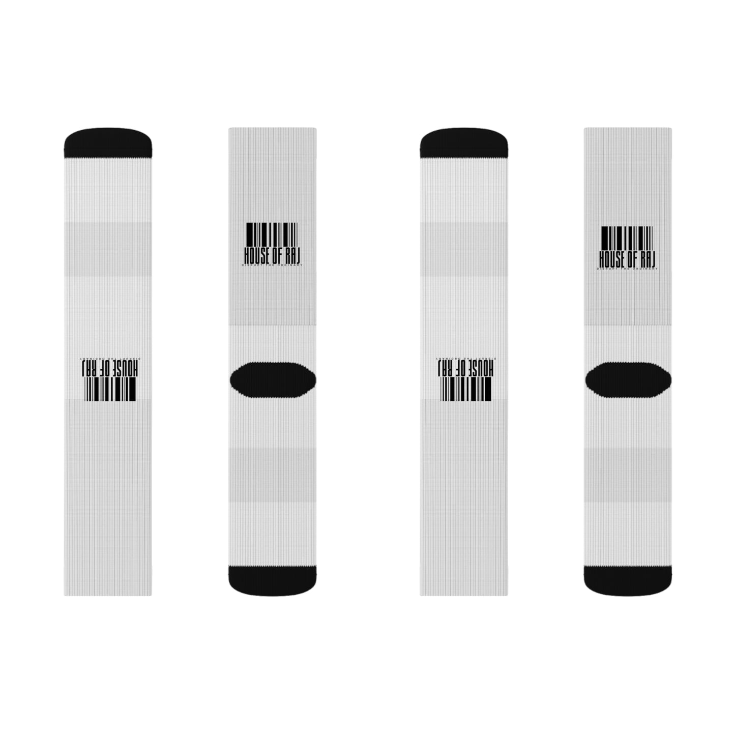The House of Raj Barcode Socks, Unique Gift for Friends, Fun Sports & Casual Use, Ideal for Birthdays & Holidays
