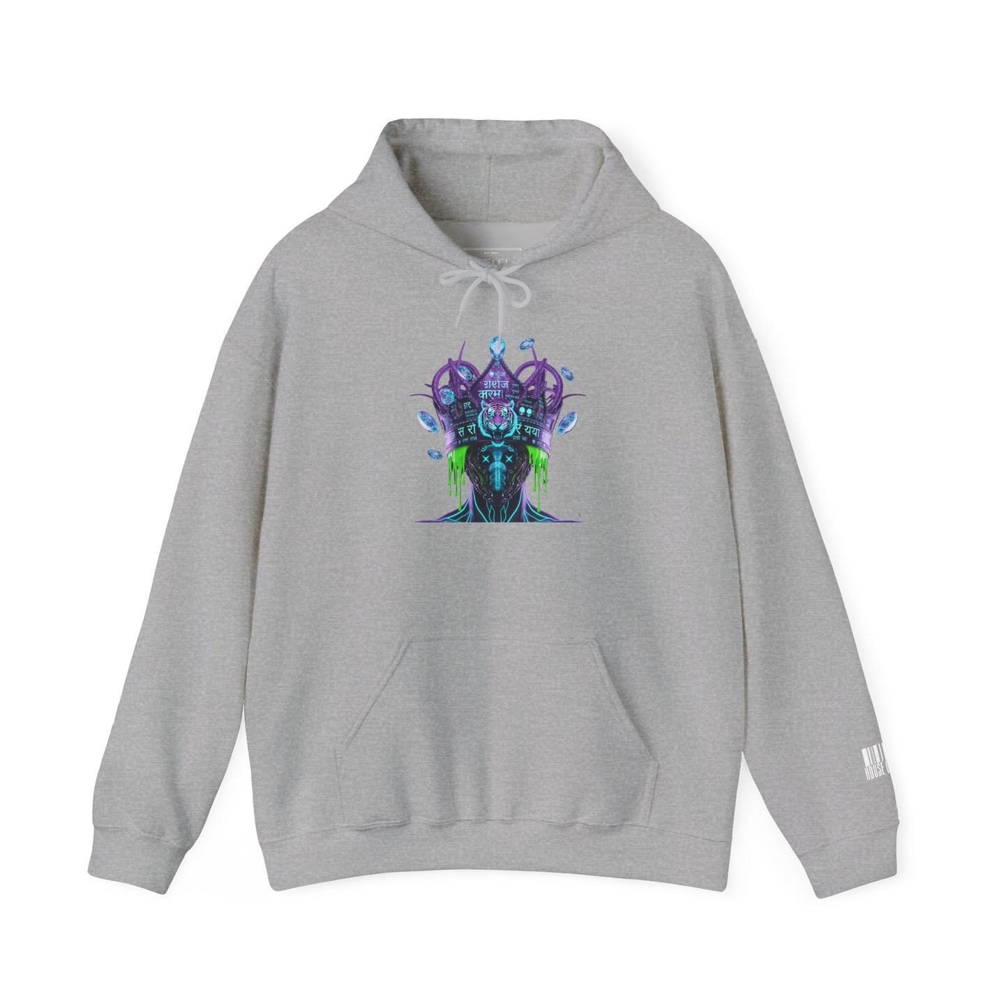 ALIEN DYNASTY: TA | TIMEBREAKER HOODIE - Unisex Heavy Blend™ Sweatshirt, Galaxy Art, Unique Gift, Artistic Hooded Sweatshirt, Perfect for All Seasons