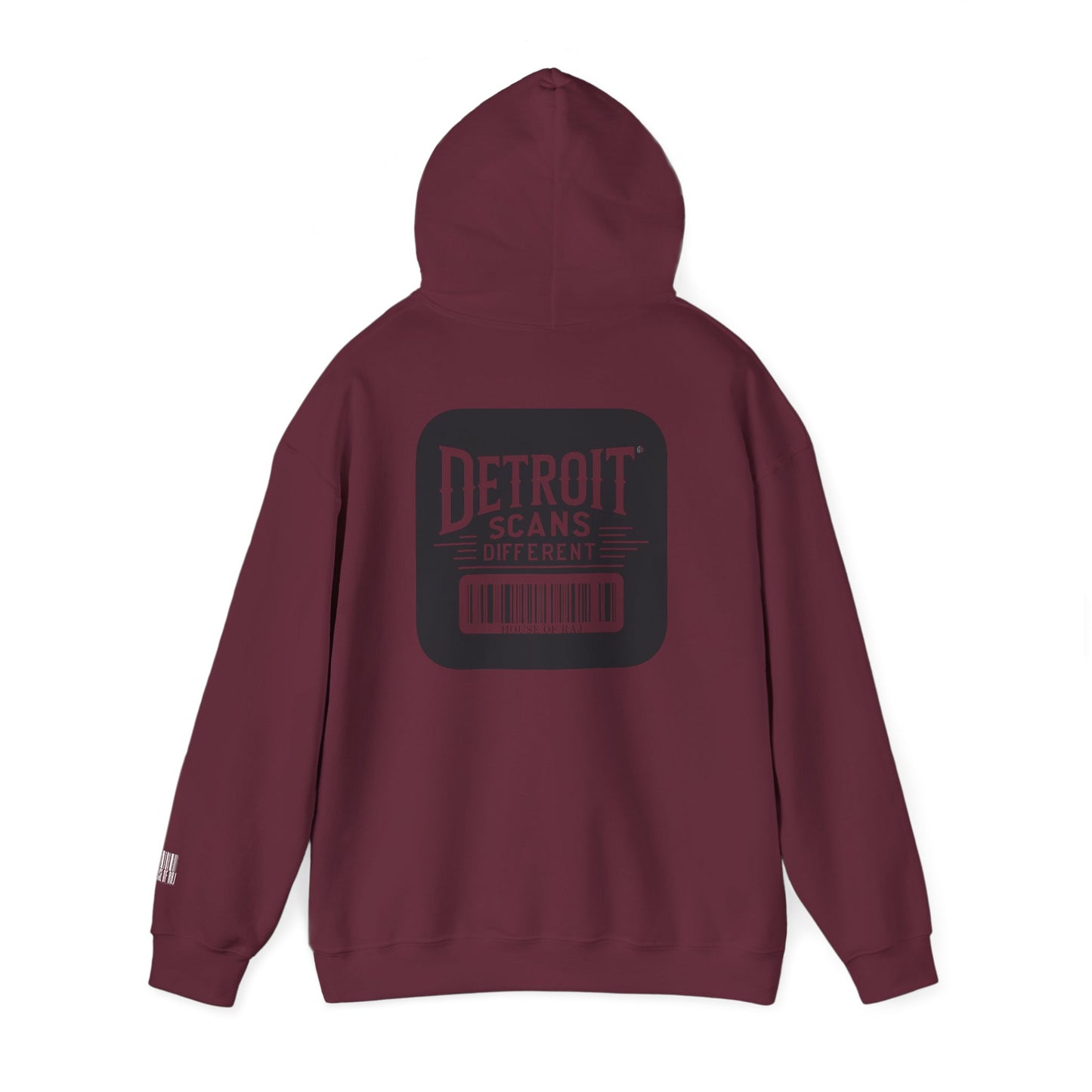 Detroit Scans Different Unisex Hoodie, Casual Sweatshirt, Graphic Hoodie, Trendy Fashion, Gift for Him/Her, Streetwear Style