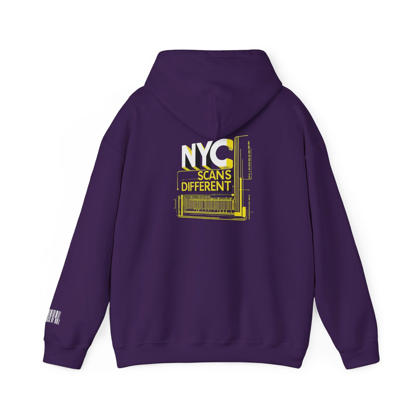 House of Raj – NYC Scans Different Hoodie Unisex, Streetwear, Casual Wear, Gift for Him & Her, Hoodie for Fall, Trendy Fashion