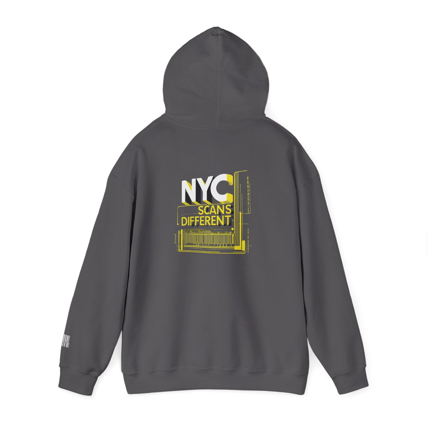 House of Raj – NYC Scans Different Hoodie Unisex, Streetwear, Casual Wear, Gift for Him & Her, Hoodie for Fall, Trendy Fashion