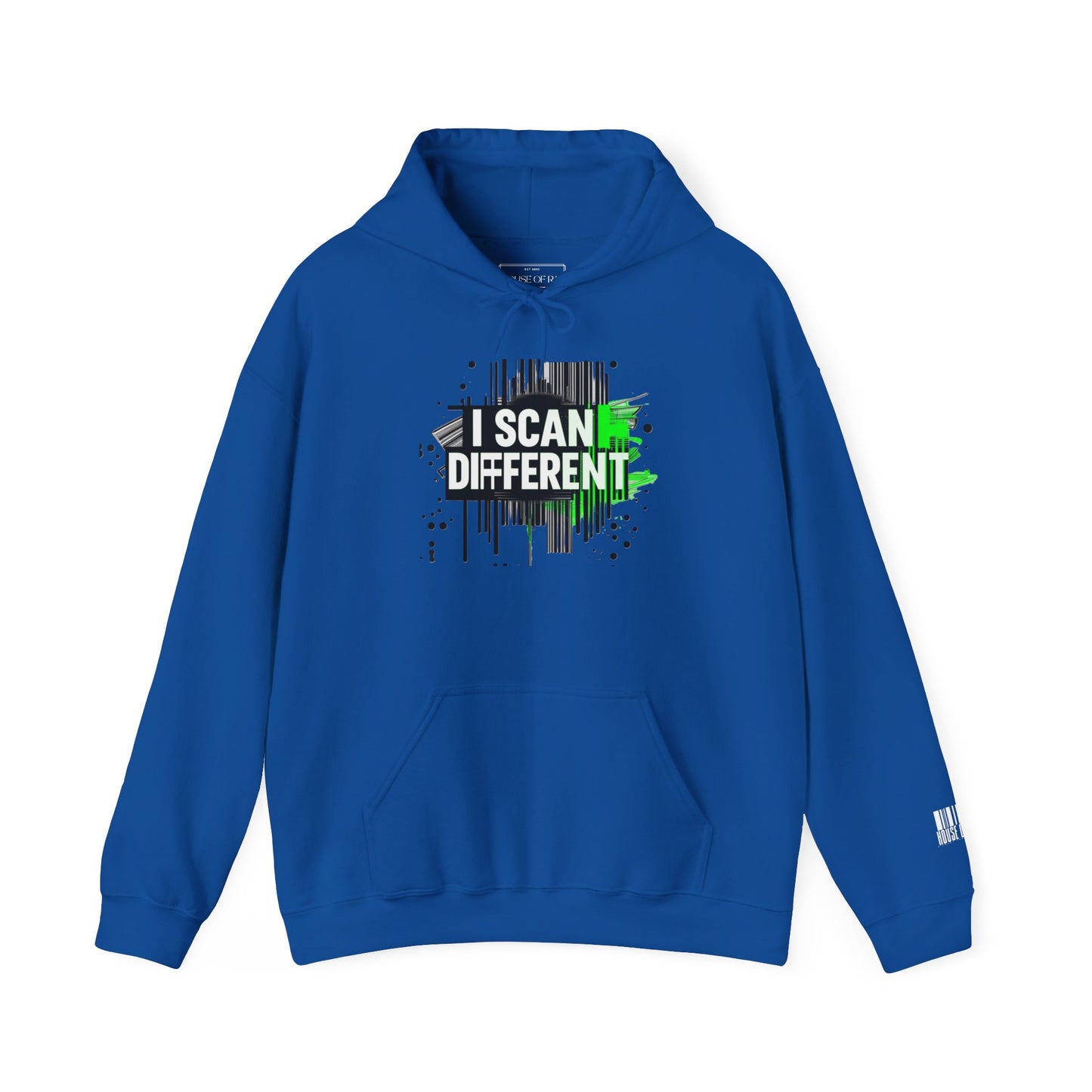 House of Raj – I Scan Different Unisex Hoodie - Perfect for Gamers and Trendsetters, Gifts for Friends, Hoodies, Casual Wear, [...]