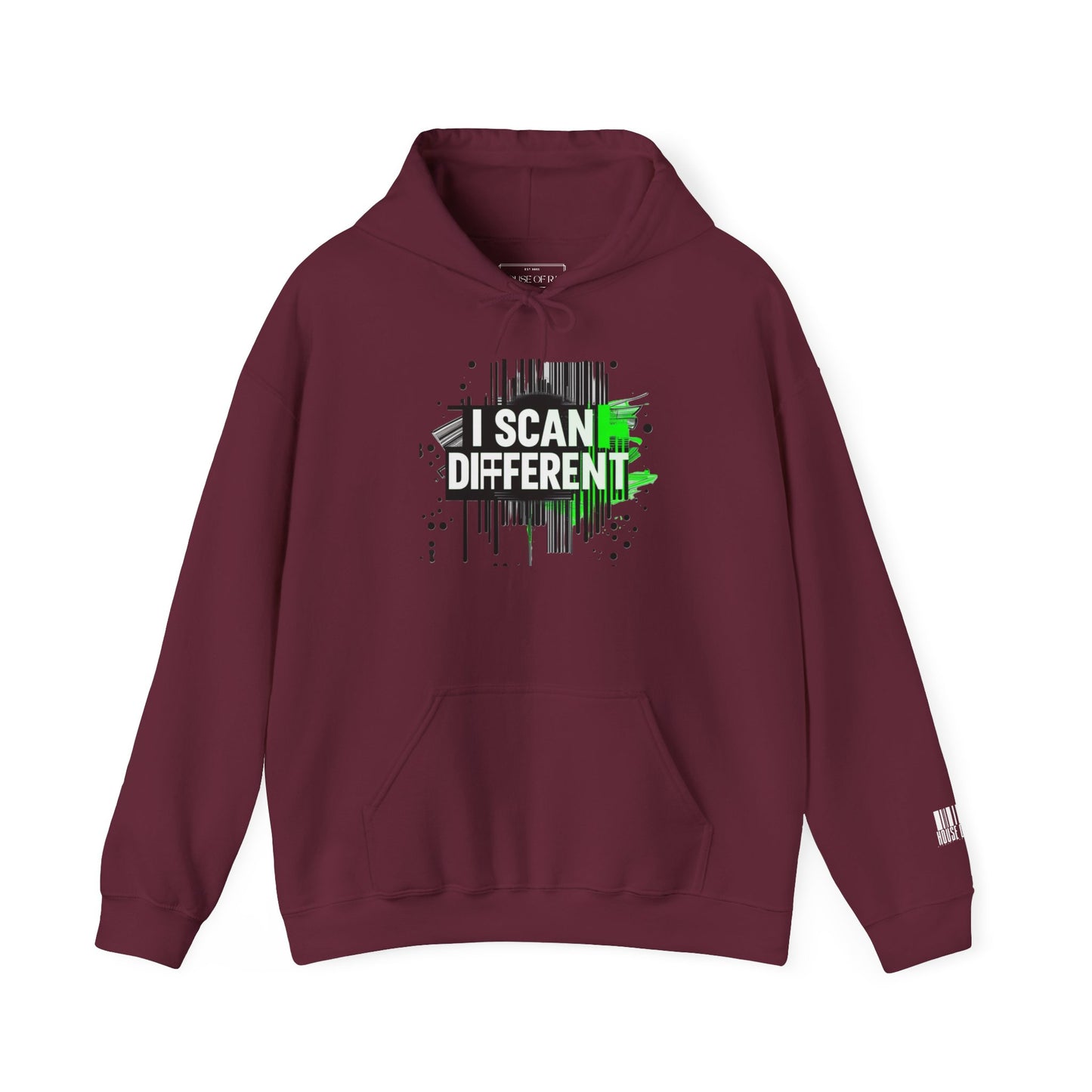 House of Raj – I Scan Different Unisex Hoodie - Perfect for Gamers and Trendsetters, Gifts for Friends, Hoodies, Casual Wear, [...]