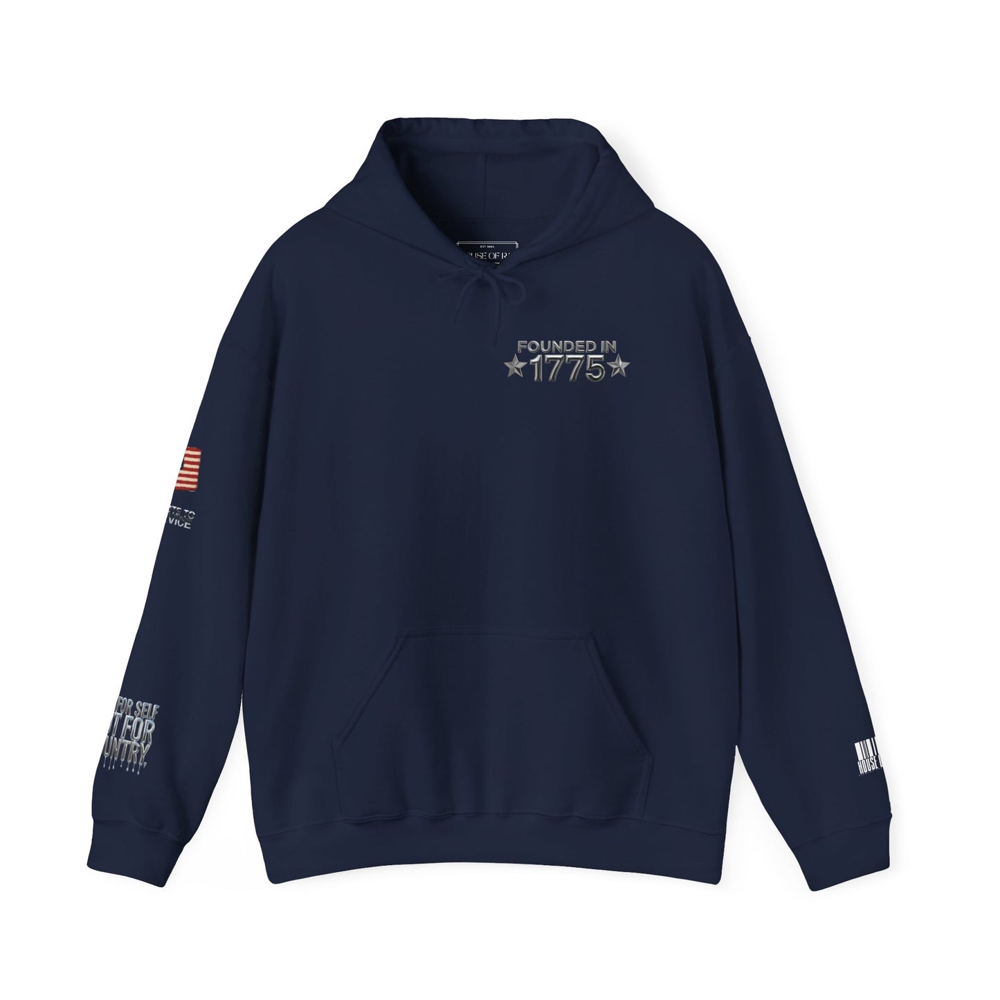 Navy Scans Different Hoodie Unisex, American Flag Style, Perfect for Independence Day, Casual Wear, Gift for Men and Women