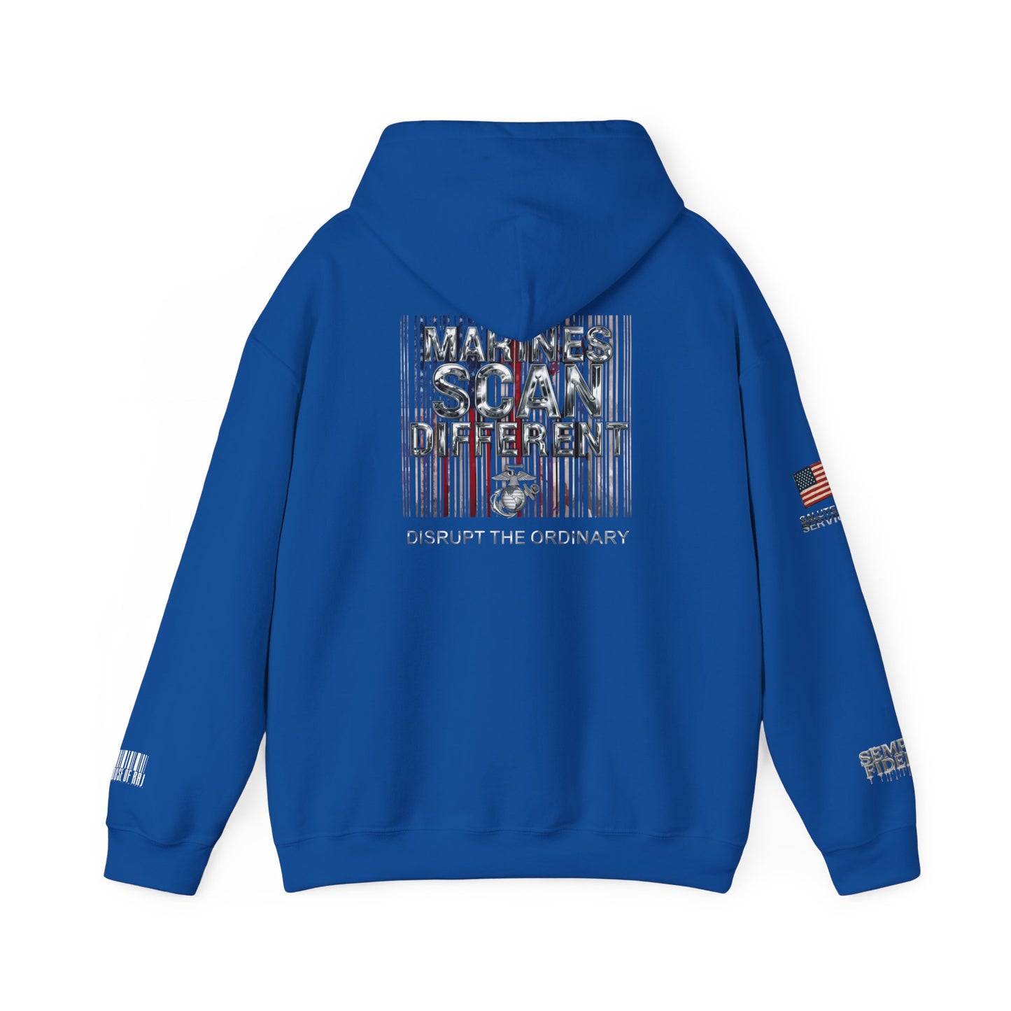 Marines Scan Different Hoodie Sweatshirt for Freedom Lovers, Unisex Casual Gear, Perfect for Veterans Day, Memorial Day, Fourth of July [...]