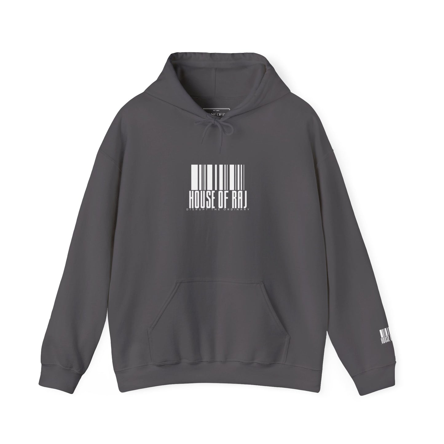 House of Raj Barcode Cozy Unisex Heavy Blend™ Hooded Sweatshirt, Comfy Sweatshirt, Casual Sweater, Hooded Pullover, Great for Gifting, Perfect for Fall