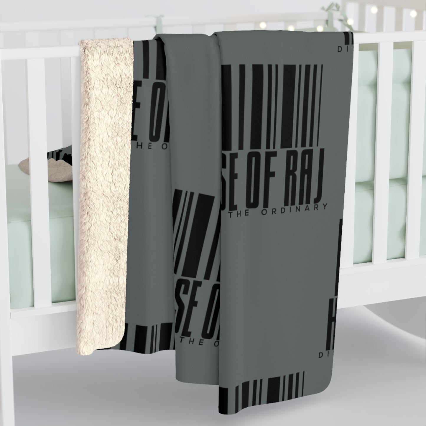House of Raj “Barcode” Cozy Sherpa Fleece Blanket 🖤, Warm Throw for Home, Perfect Gift for Christmas, Personalized Holiday Decor, Stylish Snuggle Blanket, Soft [...]
