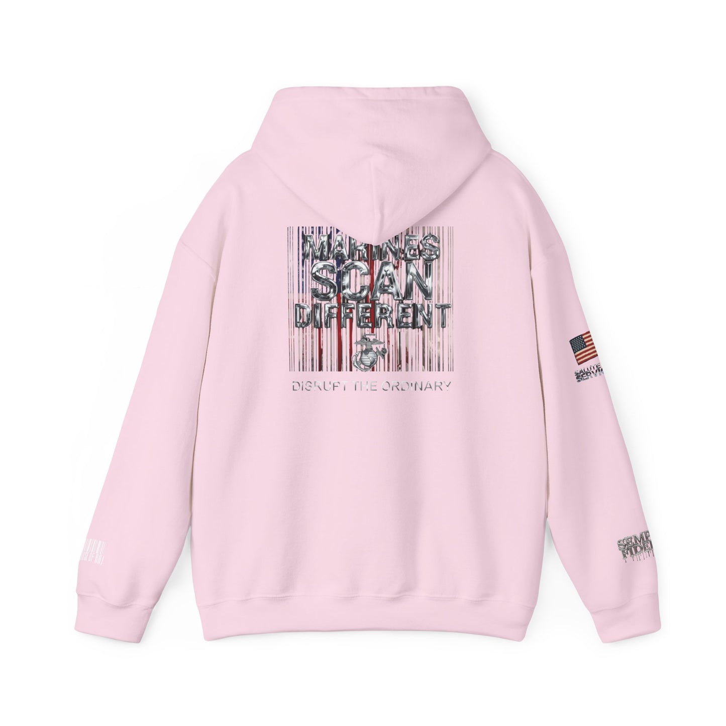 Marines Scan Different Hoodie Sweatshirt for Freedom Lovers, Unisex Casual Gear, Perfect for Veterans Day, Memorial Day, Fourth of July [...]