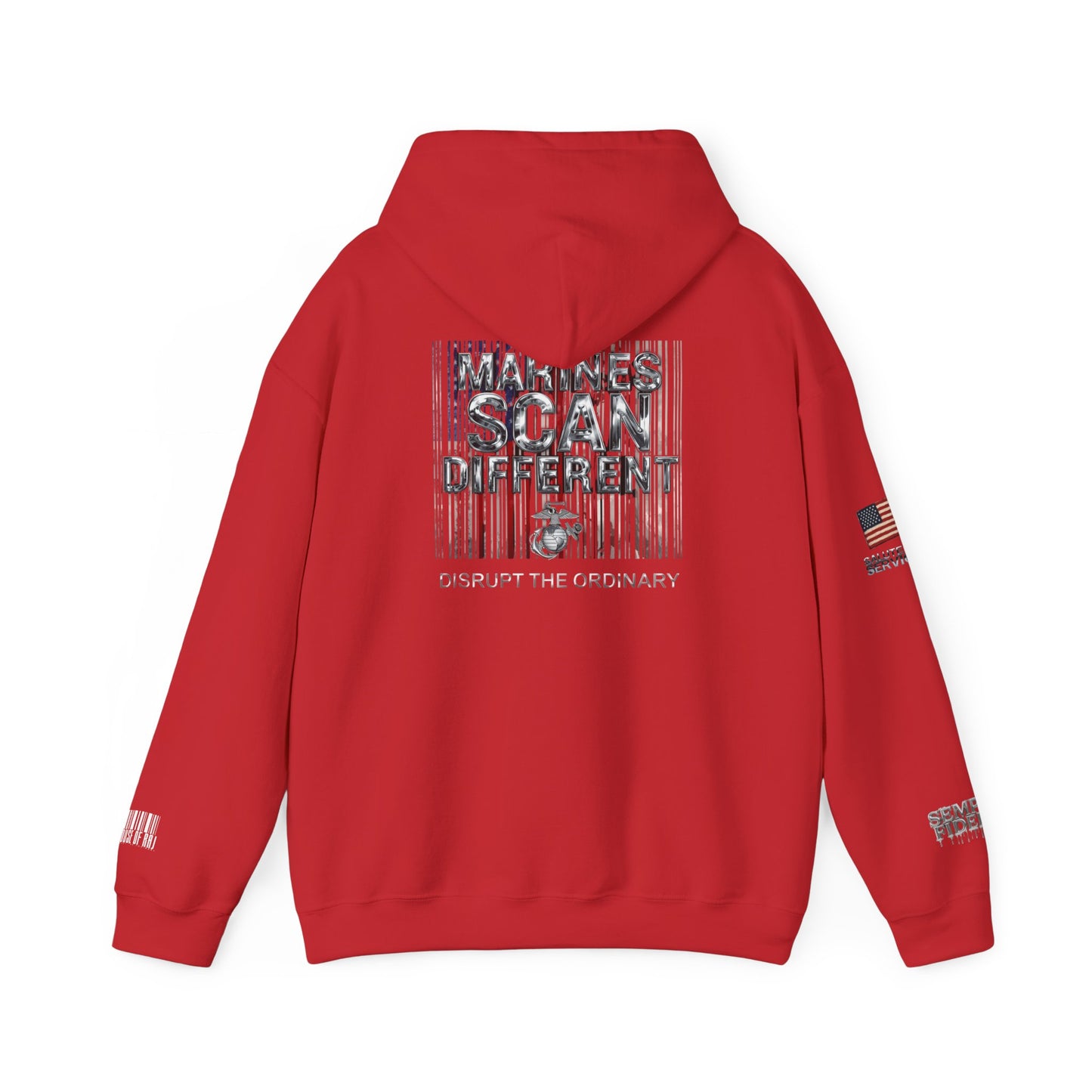 Marines Scan Different Hoodie Sweatshirt for Freedom Lovers, Unisex Casual Gear, Perfect for Veterans Day, Memorial Day, Fourth of July [...]