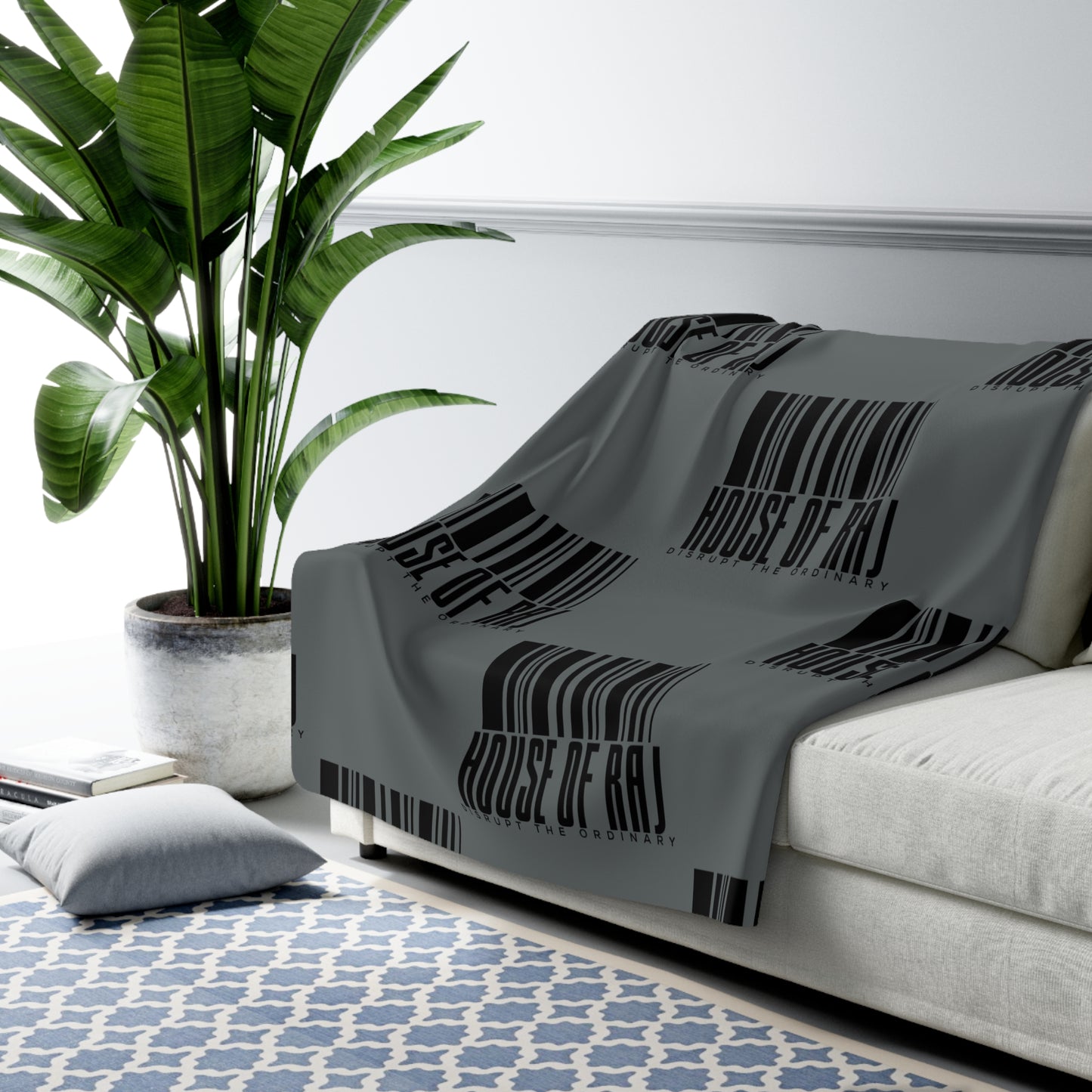 House of Raj “Barcode” Cozy Sherpa Fleece Blanket 🖤, Warm Throw for Home, Perfect Gift for Christmas, Personalized Holiday Decor, Stylish Snuggle Blanket, Soft [...]