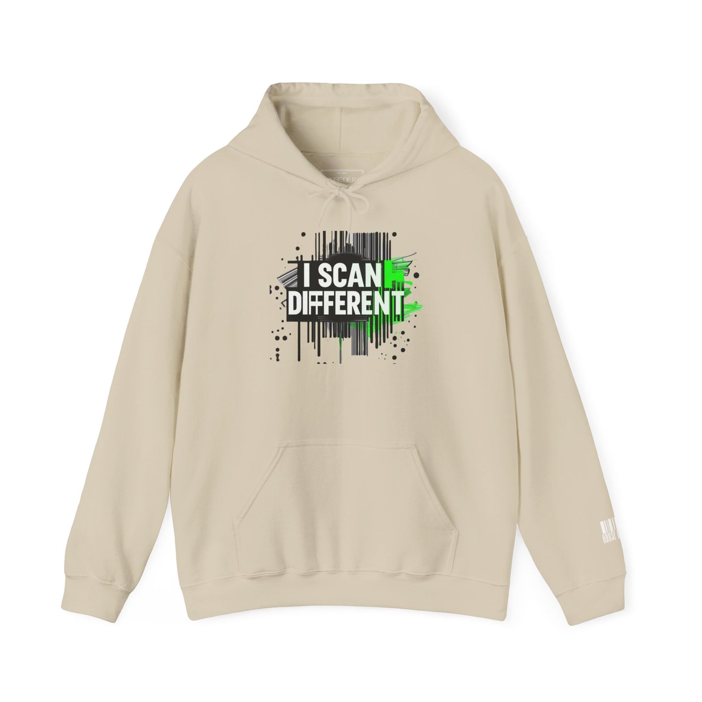 House of Raj – I Scan Different Unisex Hoodie - Perfect for Gamers and Trendsetters, Gifts for Friends, Hoodies, Casual Wear, [...]