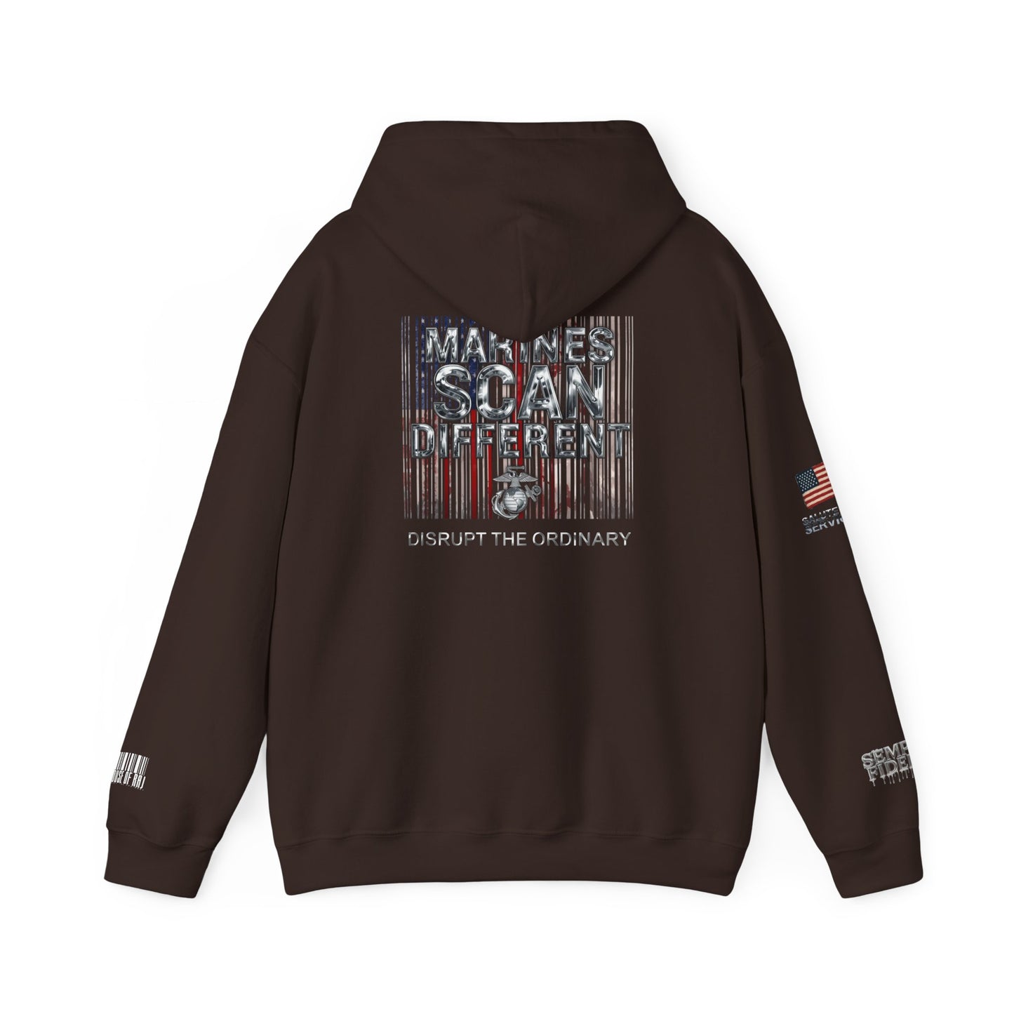 Marines Scan Different Hoodie Sweatshirt for Freedom Lovers, Unisex Casual Gear, Perfect for Veterans Day, Memorial Day, Fourth of July [...]