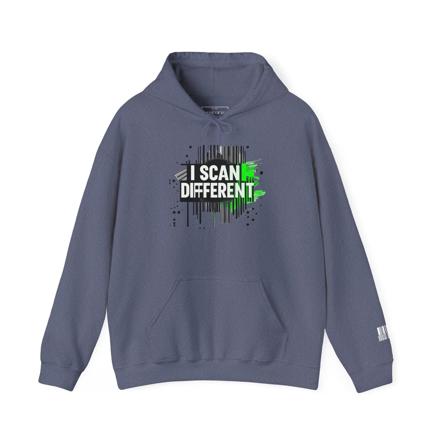 House of Raj – I Scan Different Unisex Hoodie - Perfect for Gamers and Trendsetters, Gifts for Friends, Hoodies, Casual Wear, [...]
