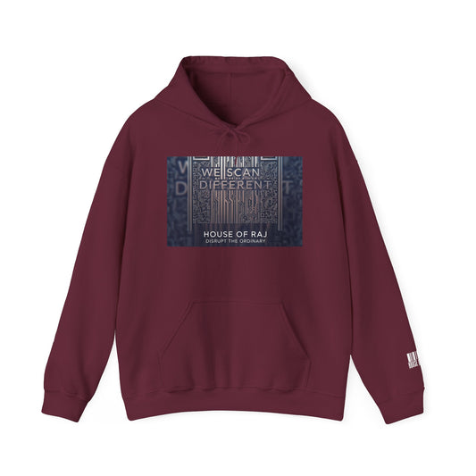 We Scan Different Hoodie for Unisex, Cozy Streetwear Sweatshirt, Inclusive Fashion, Perfect Gift for Friends, Unique Graphic Apparel, [...]