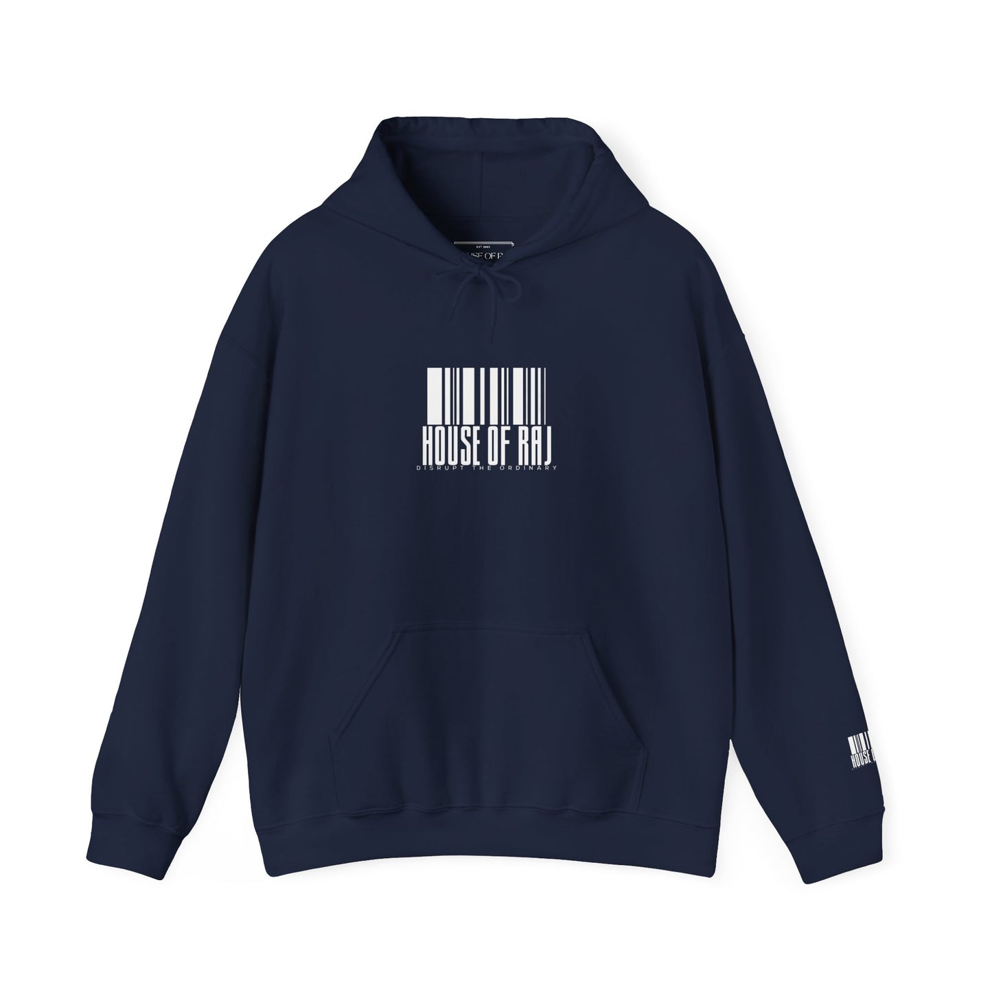 House of Raj Barcode Cozy Unisex Heavy Blend™ Hooded Sweatshirt, Comfy Sweatshirt, Casual Sweater, Hooded Pullover, Great for Gifting, Perfect for Fall