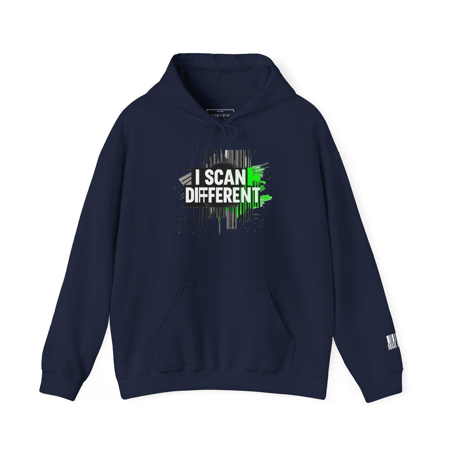 House of Raj – I Scan Different Unisex Hoodie - Perfect for Gamers and Trendsetters, Gifts for Friends, Hoodies, Casual Wear, [...]